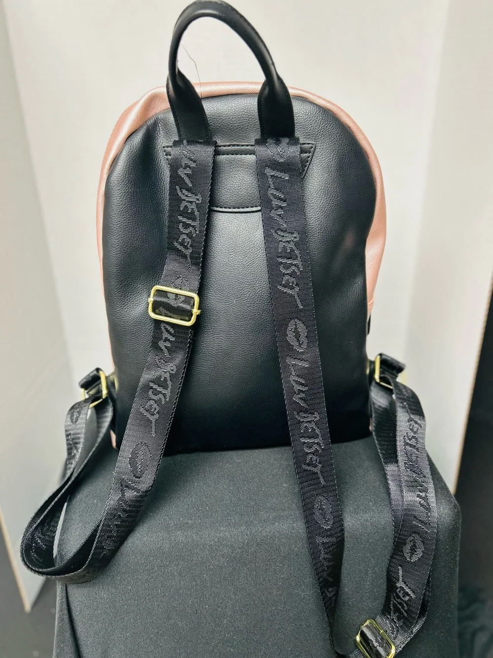 Betsey Johnson sequin backpack/purse